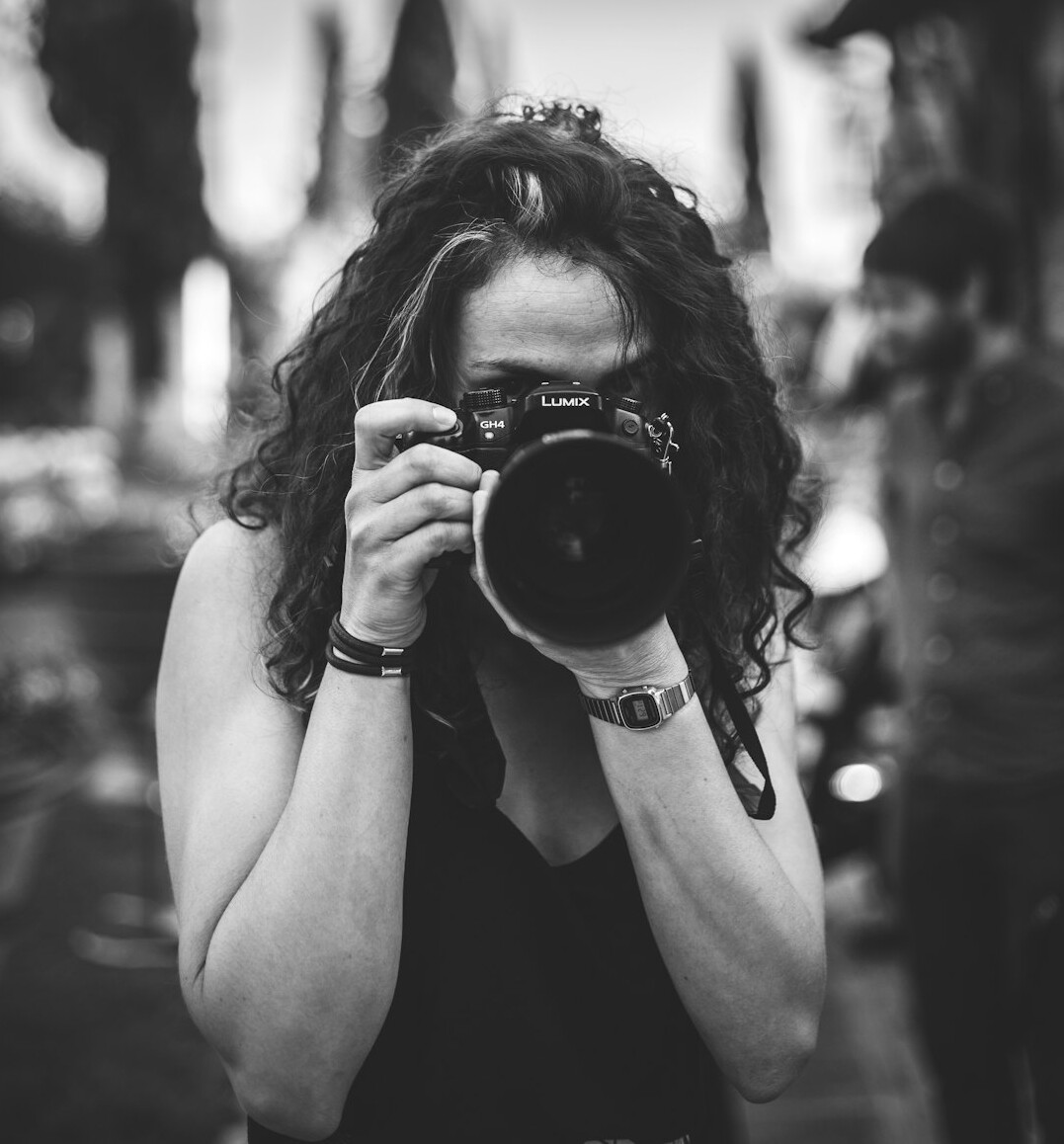 documentary photographer capturing emotional moment