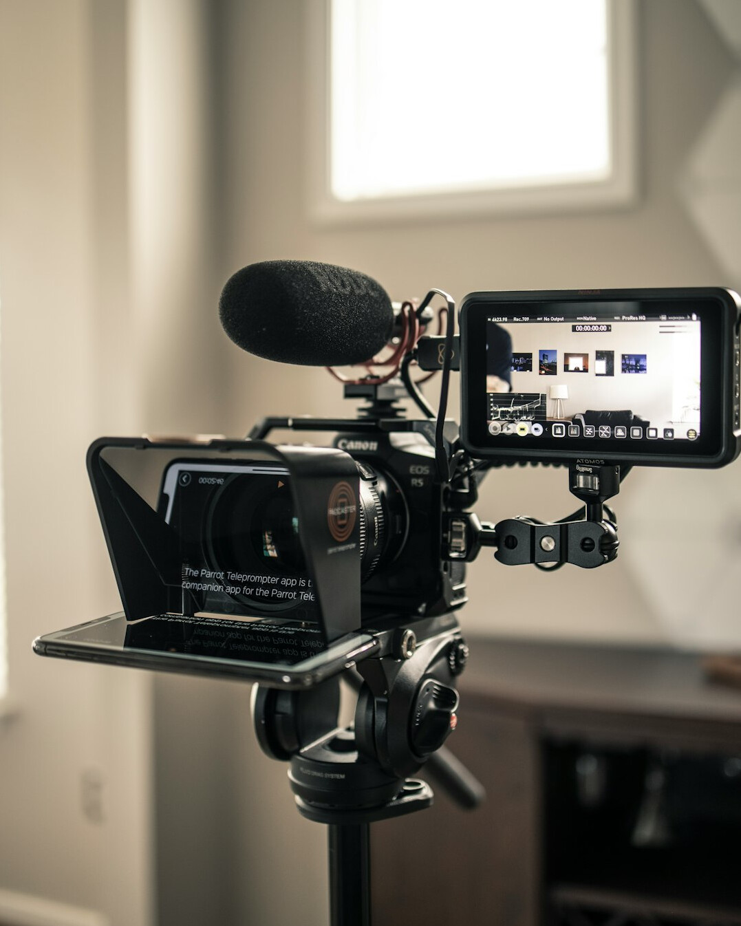 documentary interview setup